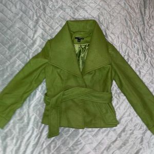 Green Pea Coat